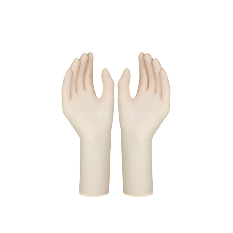 Rękawiczki chirurgiczne lateksowe sterylne 8.5 pudrowane Mercator Santex Powdered 50 par