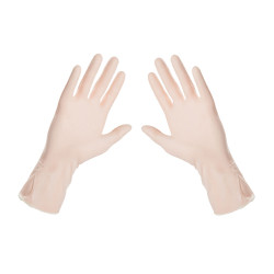 Rękawiczki chirurgiczne sterylne 7.5 lateksowe pudrowane Medismart 1 para