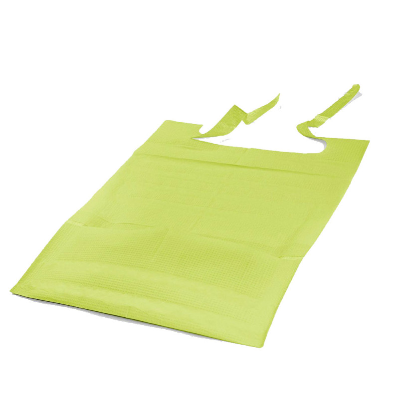 Śliniak dentystyczny z kieszonką 39cm x 48cm limonkowy podfoliowany 54g DentixPro 50szt