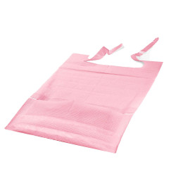 Śliniak dentystyczny z kieszonką 39cm x 48cm różowy podfoliowany 54g DentixPro 50szt