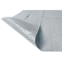 Śliniak dentystyczny z kieszonką 39cm x 48cm szary podfoliowany 54g DentixPro 50szt