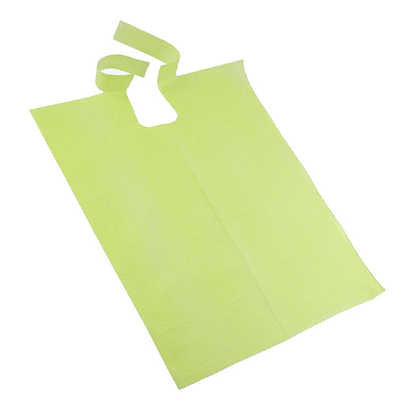 Śliniak dentystyczny na rolce 50cm x 65cm limonkowy podfoliowany 54g DentixPro 30szt