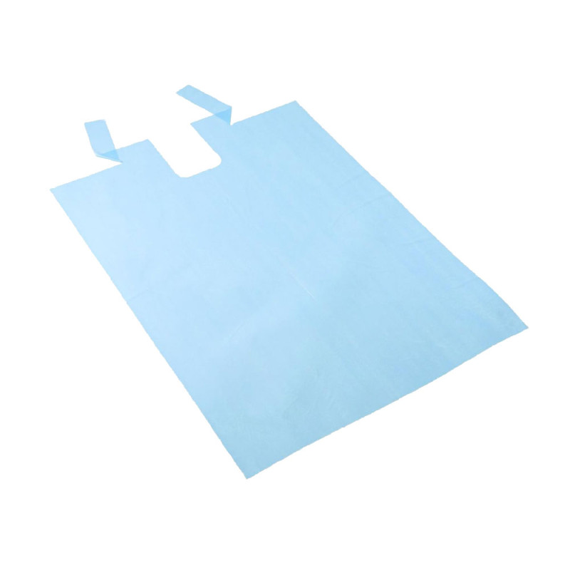 Śliniak dentystyczny na rolce 56cm x 80cm niebieski podfoliowany 25g MedixPro 100szt