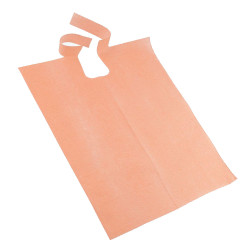 Śliniak dentystyczny na rolce 50cm x 65cm morelowy podfoliowany 54g DentixPro 270szt