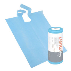 Śliniak dentystyczny na rolce 50cm x 65cm niebieski podfoliowany 54g DentixPro 270szt