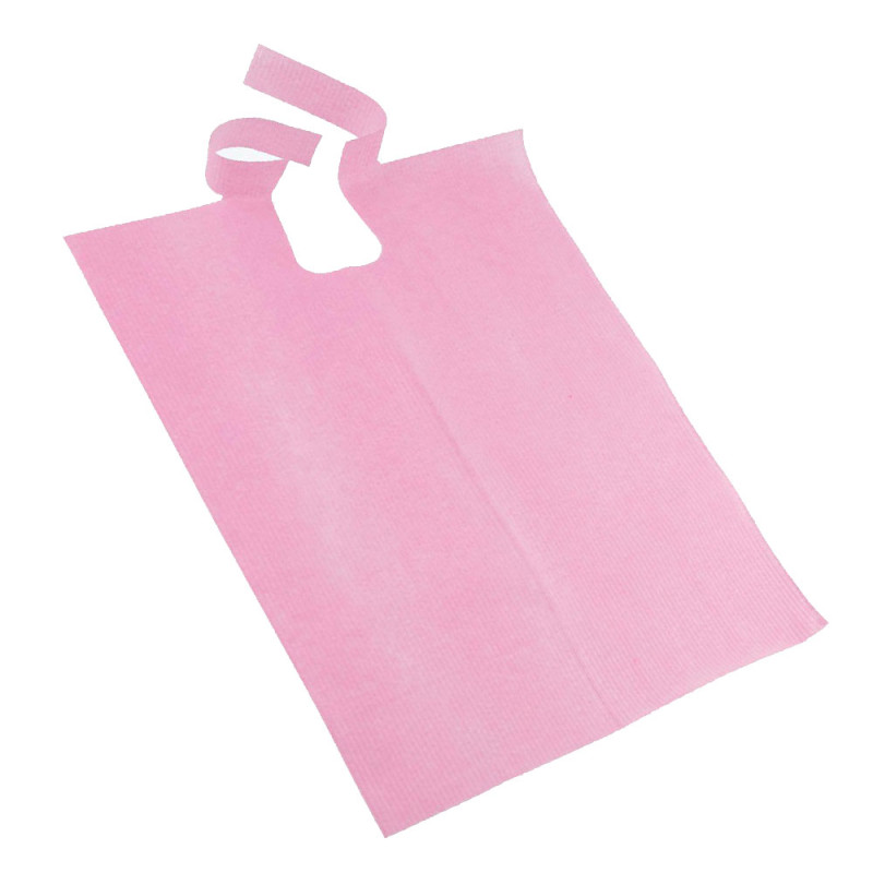 Śliniak dentystyczny na rolce 50cm x 65cm różowy podfoliowany 54g DentixPro 270szt