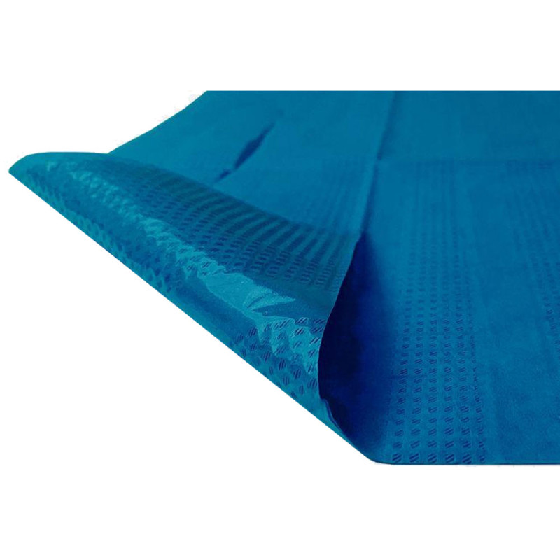 Śliniak dentystyczny z kieszonką 39cm x 48cm granatowy podfoliowany 54g DentixPro 400szt