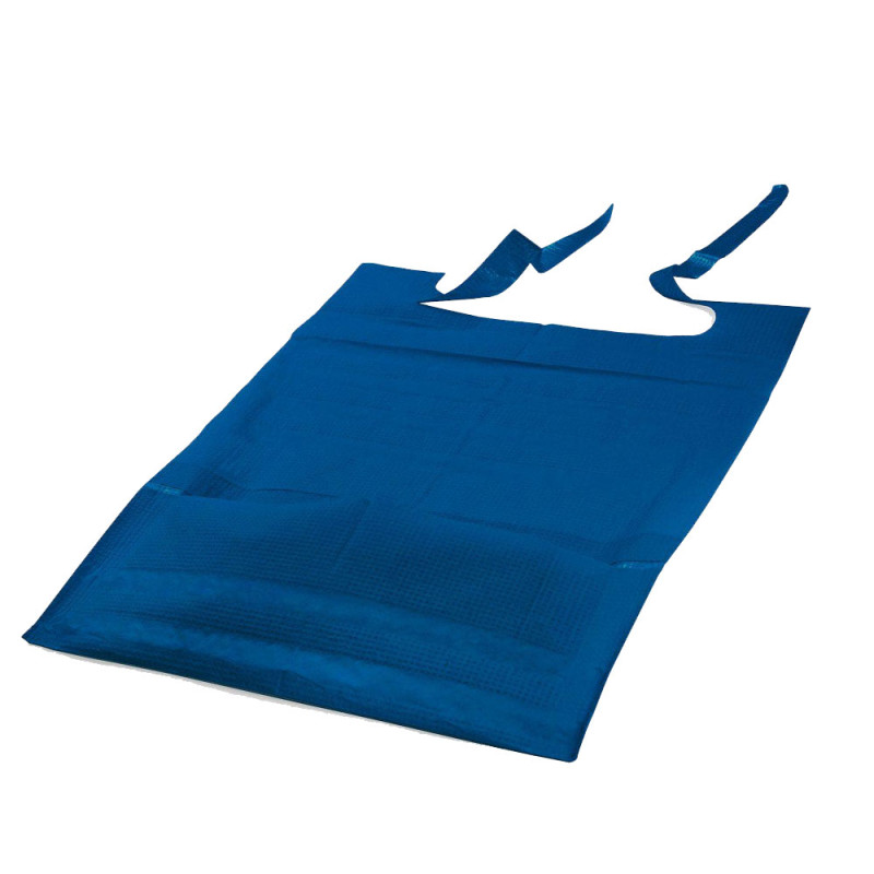 Śliniak dentystyczny z kieszonką 39cm x 48cm granatowy podfoliowany 54g DentixPro 400szt