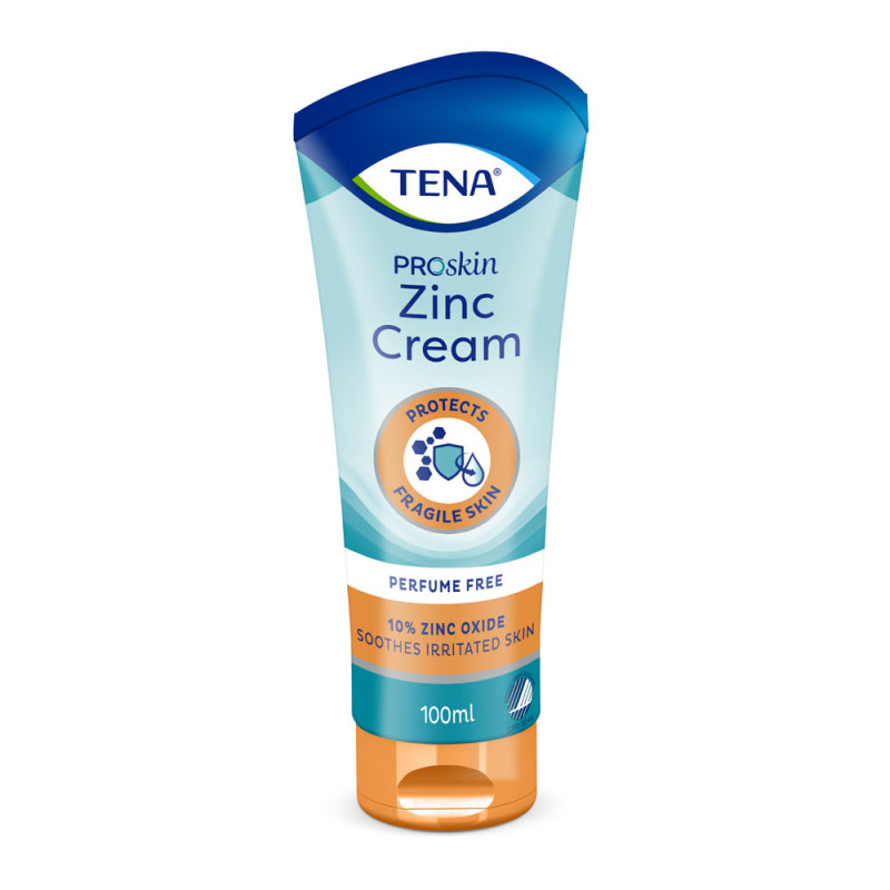 Krem z cynkiem na odparzenia 100ml Tena ProSkin Zinc Cream 10szt