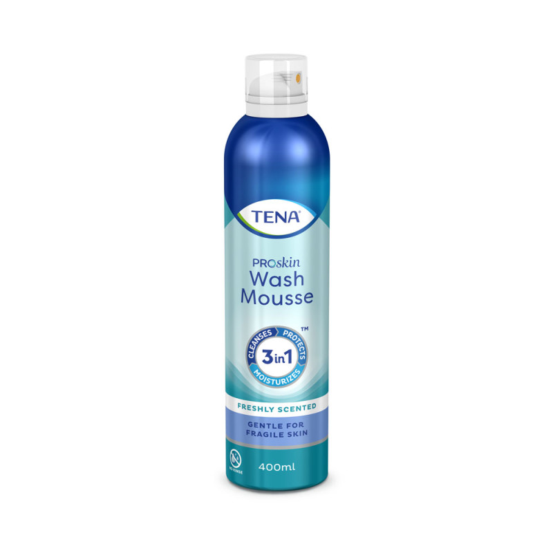 Pianka do mycia ciała 400ml Tena Wash Mousse 15szt