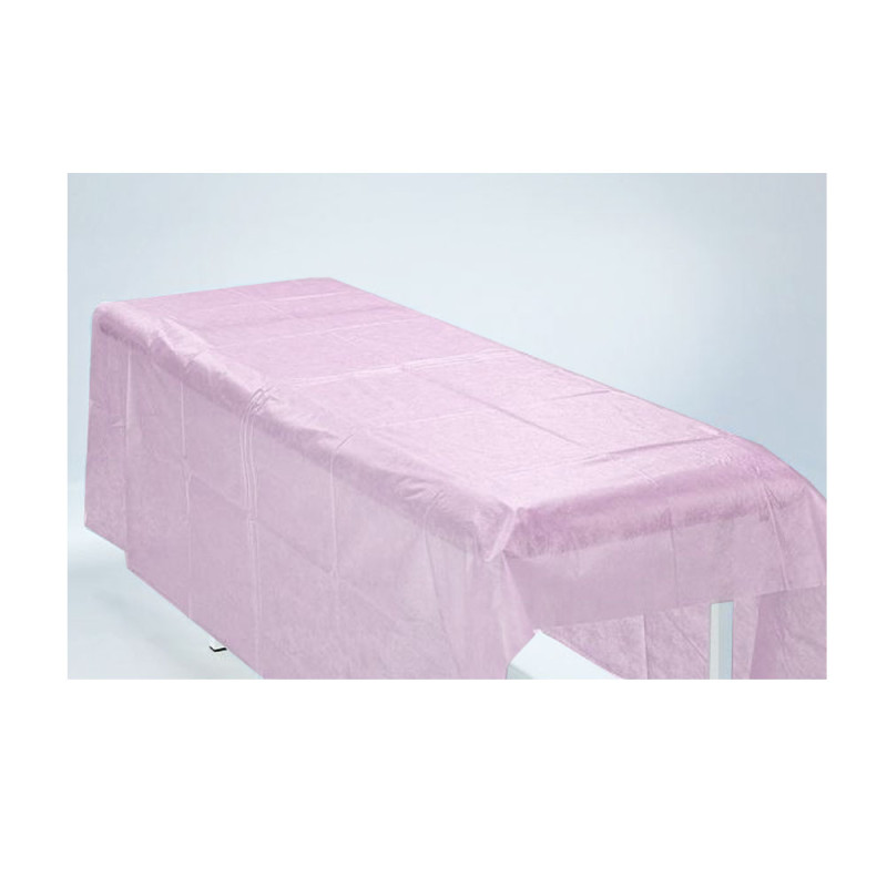 Prześcieradło jednorazowe 160cm x 210cm różowe 20g MedixPro 40szt