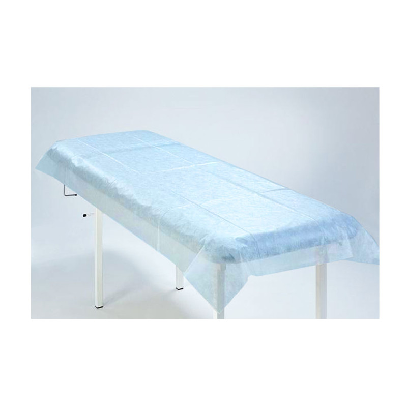 Prześcieradło jednorazowe 80cm x 210cm niebieskie 20g MedixPro 80szt