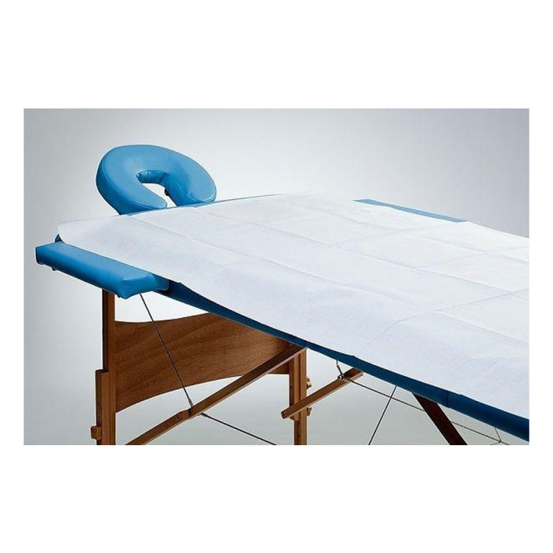 Prześcieradło jednorazowe 150cm x 210cm białe 40g MedixPro 20szt