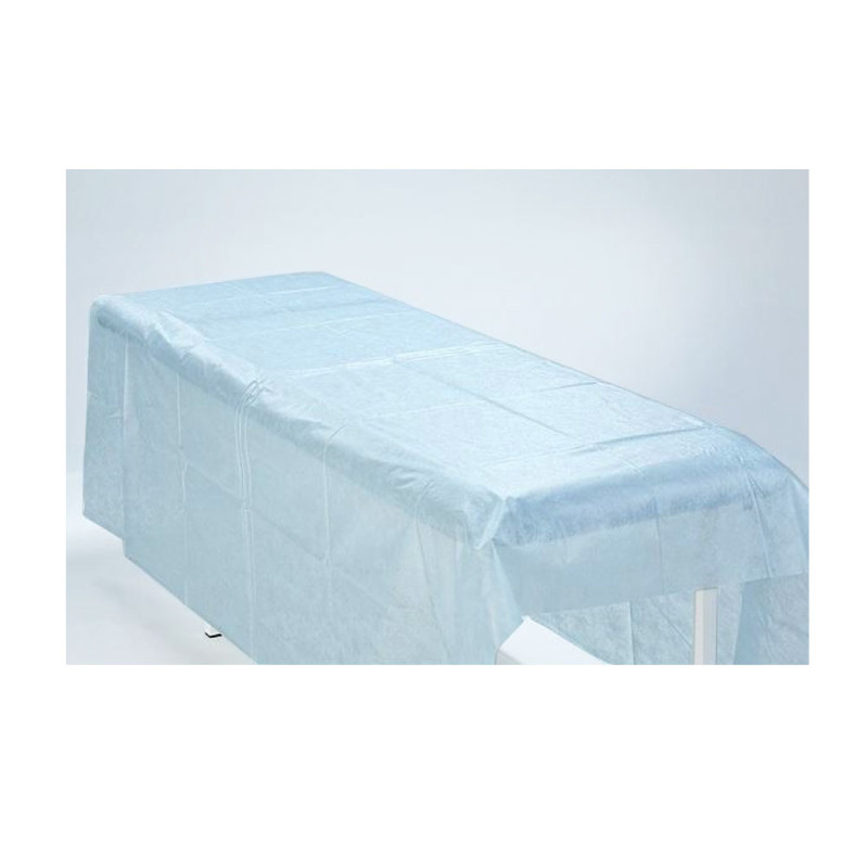 Prześcieradło jednorazowe 160cm x 210cm niebieskie 20g MedixPro 5szt
