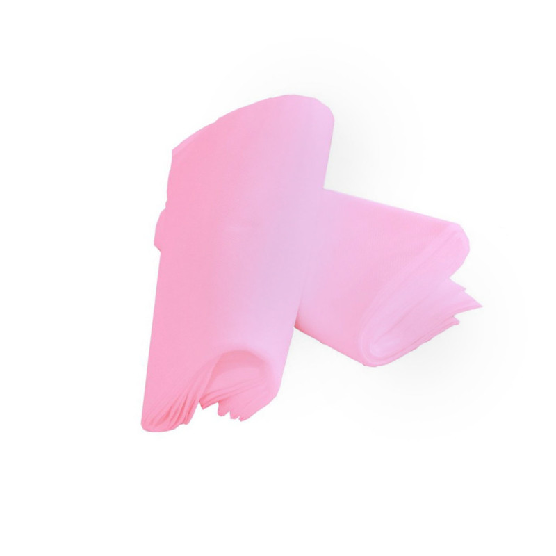 Prześcieradło jednorazowe 100cm x 215cm różowe włókninowe 15g 10szt x 10op