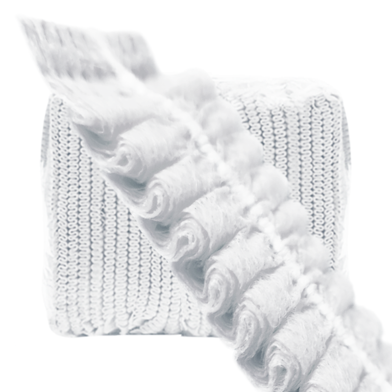 Czepek jednorazowy biały clip flizelina 12g 100szt