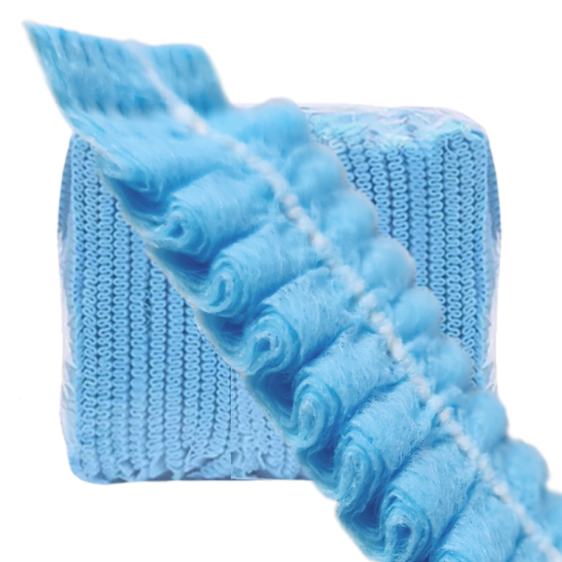 Czepek jednorazowy niebieski clip flizelina 12g 100szt