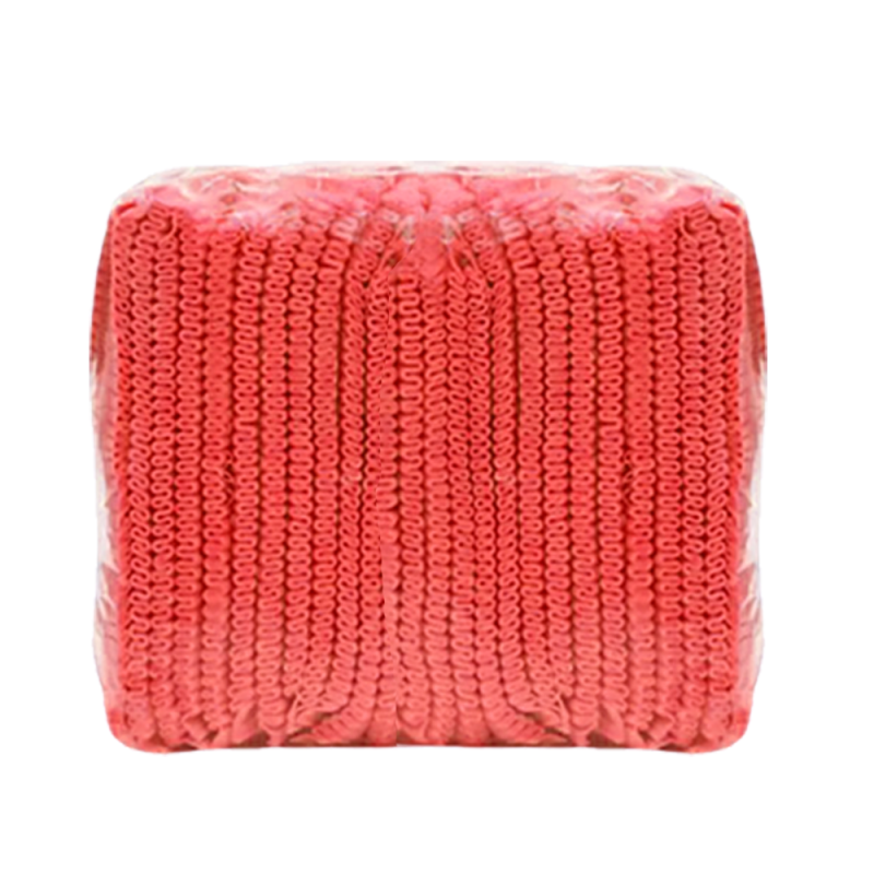 Czepek jednorazowy czerwony clip flizelina 12g 100szt