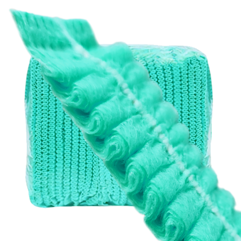 Czepek jednorazowy zielony clip flizelina 12g 100szt