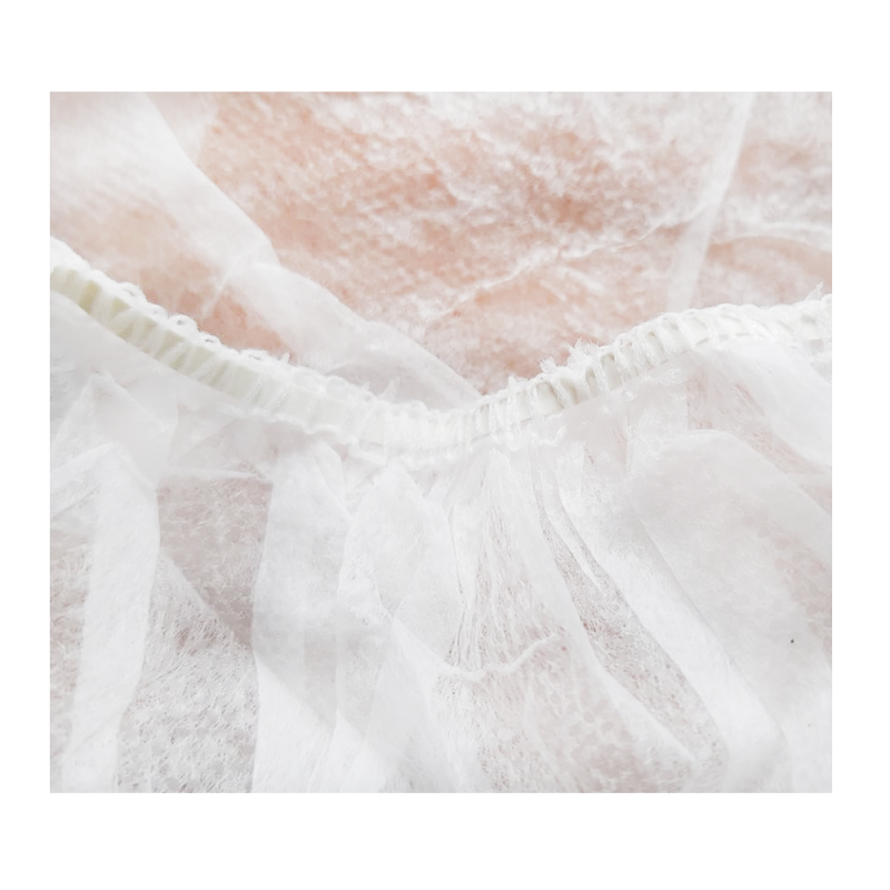 Czepek jednorazowy biały beret flizelina 12g 100szt