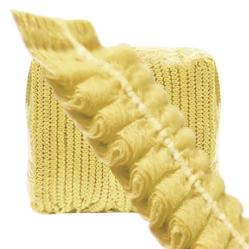 Czepki jednorazowe żółte clip flizelina 12g 100szt karton 20op