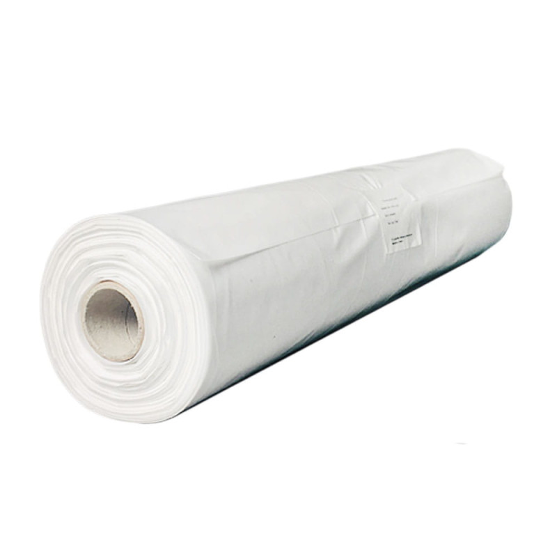 Fartuch foliowy wodoodporny biały 75cm x 120cm wiązany na troki (folia LDPE) 125szt