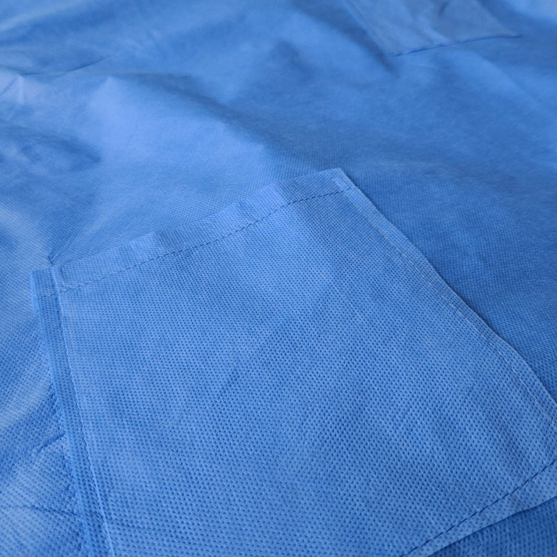 Ubranie chirurgiczne L jednorazowe SMS 40g z kieszeniami 1szt