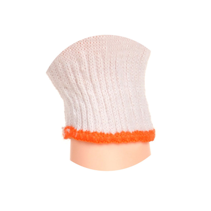 Bawełniana rękawica biała dziana rozmiar 9/10 12 par