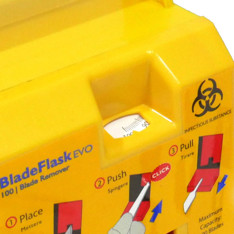 Narzędzie do usuwania ostrzy skalpela Blade FLASK EVO