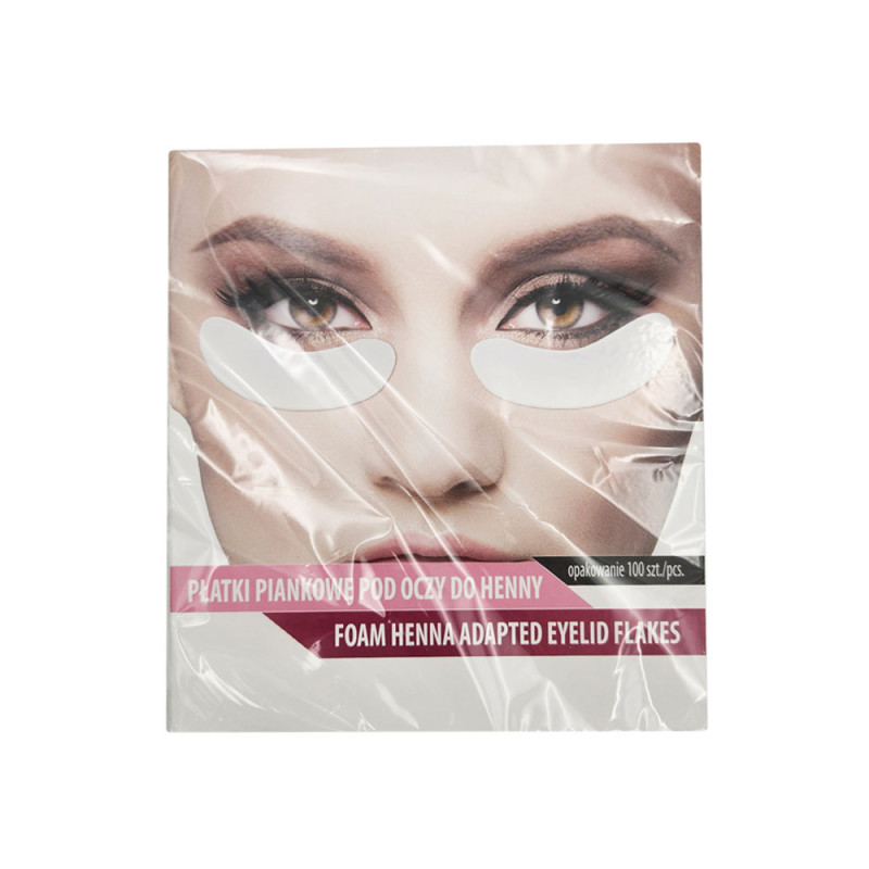 Płatki pod oczy do henny z pianki 100szt