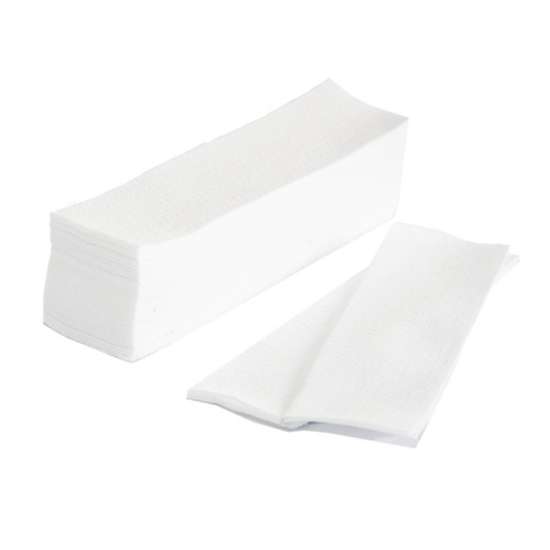 Pasek mini do depilacji z włókniny 3cm x 10cm biały 100szt