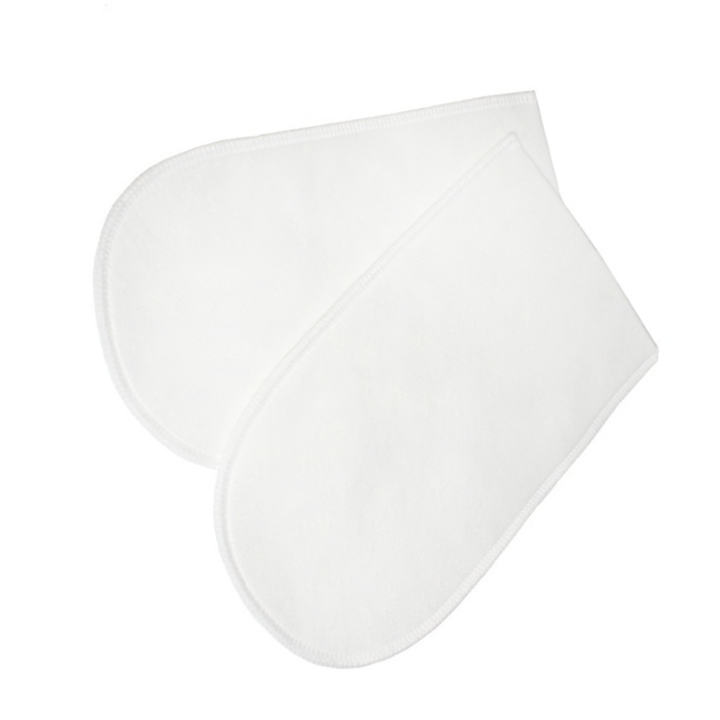 Rękawice do parafiny włókninowe rękawiczki parafinowe białe 1 para (2szt)