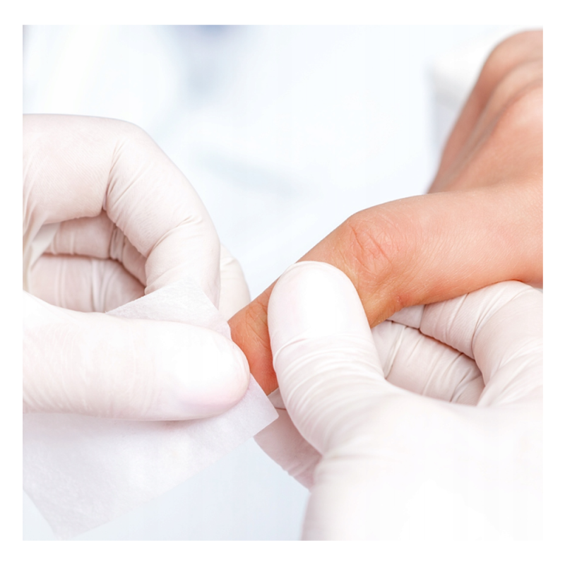 Waciki bezpyłowe do paznokci do manicure 5cm x 5cm 600szt