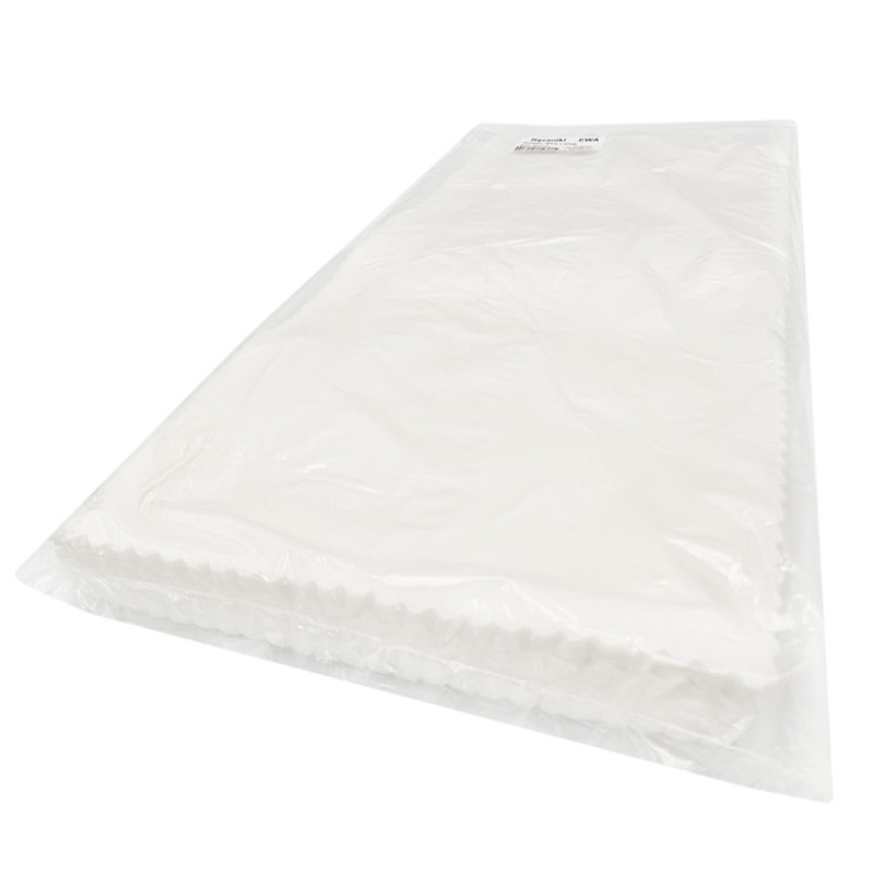 Ręcznik kosmetyczny Ewa biały z włókniny 20cm x 47cm do zmycia twarzy 50szt