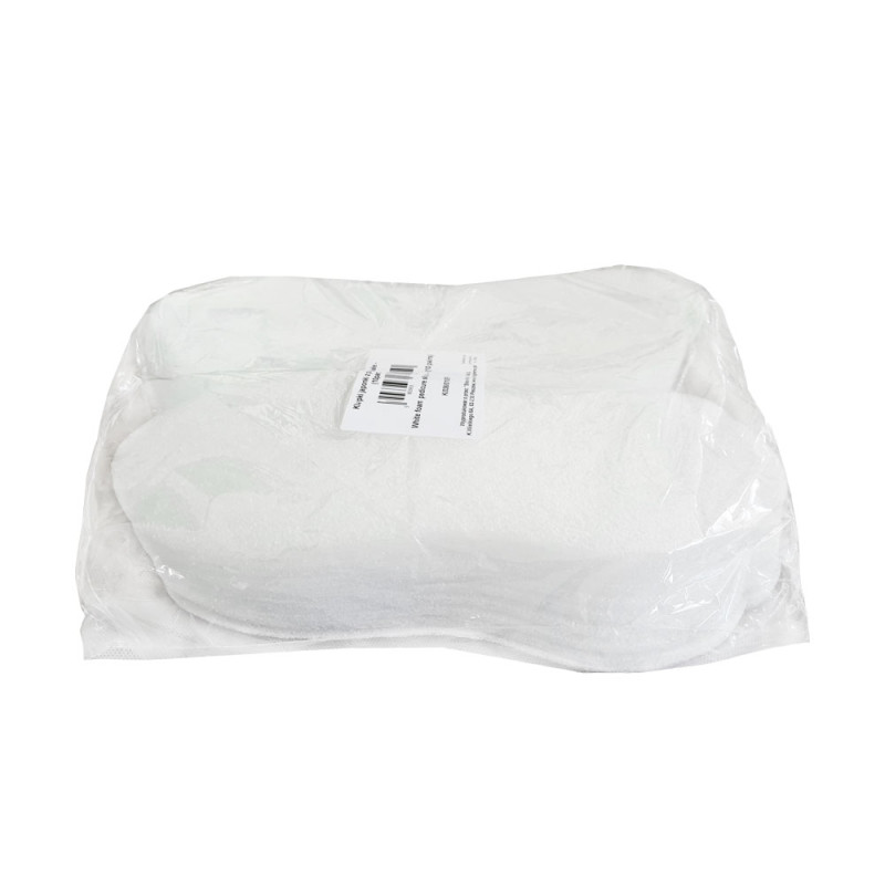 Klapki japonki jednorazowe spa z pianki białe 240par