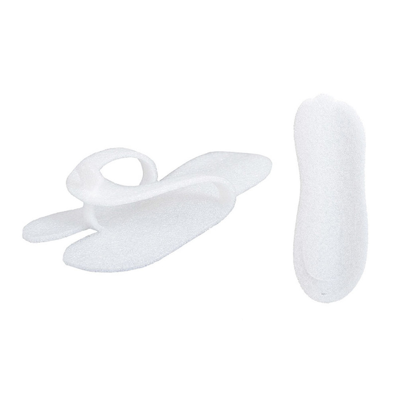 Klapki japonki jednorazowe spa z pianki białe 240par