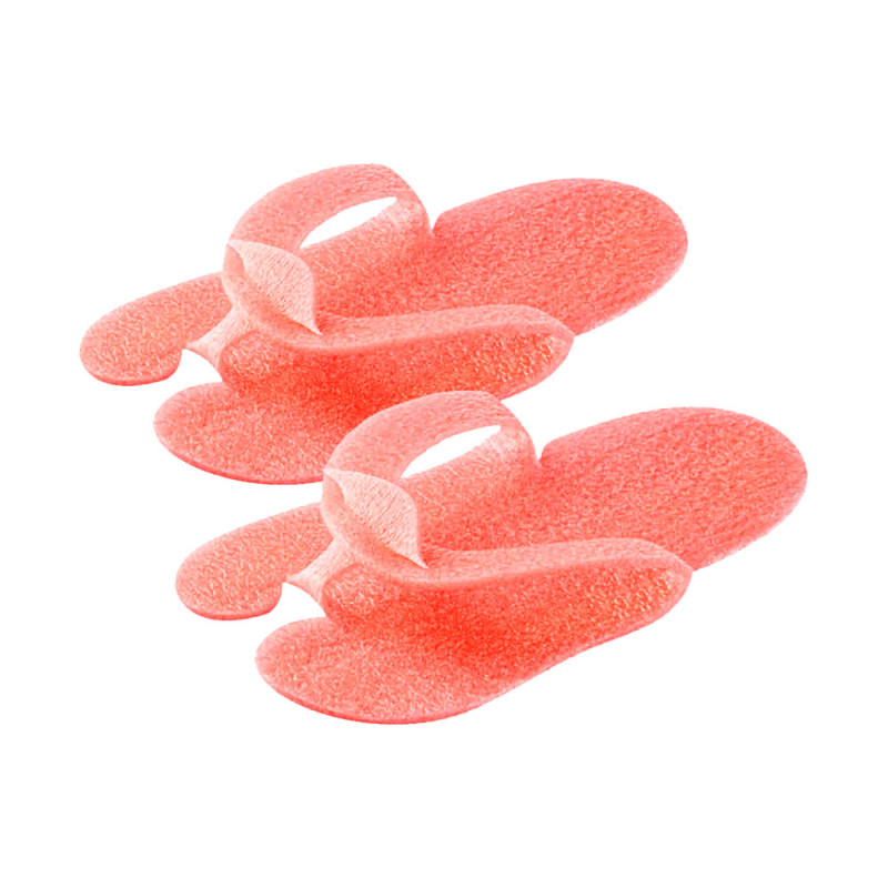 Klapki japonki jednorazowe spa z pianki różowe 240par