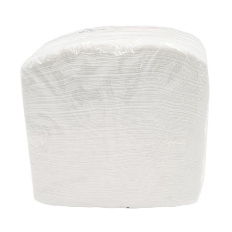 Chusteczki kosmetyczne z włókniny perforowane białe 38cm x 50cm 100szt x 6op