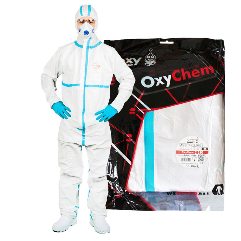 Kombinezon ochronny przeciwchemiczny M OxyChem C310 typ 4 5 6