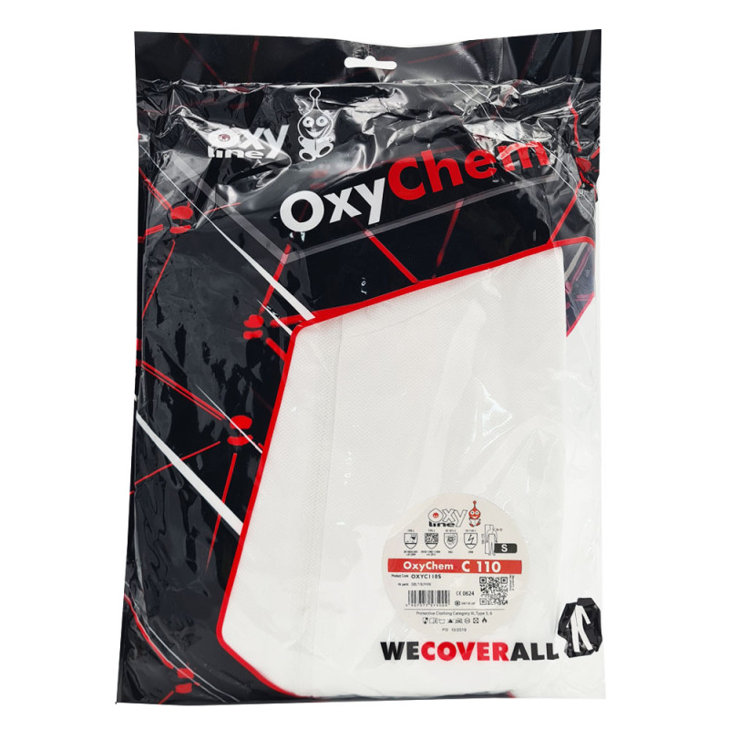 Kombinezon ochronny malarski biały S OxyChem C110 typ 5 6 10szt