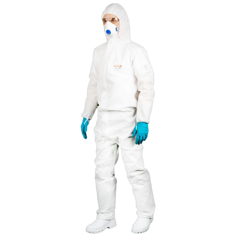 Kombinezon ochronny malarski biały XXL OxyChem C110 typ 5 6 50szt