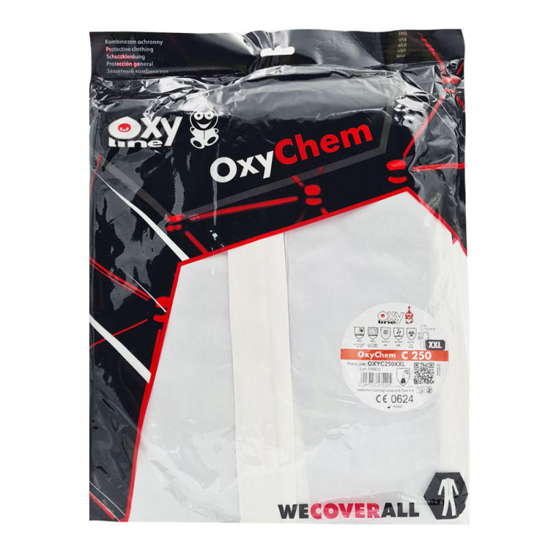 Kombinezon ochronny lakierniczy XXL OxyChem C250 typ 5 6 50szt