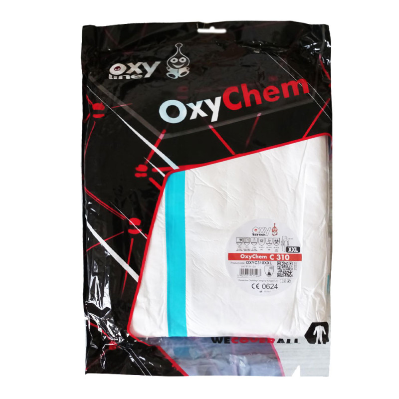 Kombinezon ochronny przeciwchemiczny XXL OxyChem C310 typ 4 5 6 50szt