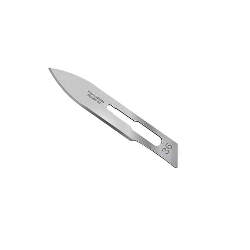 Ostrze chirurgiczne 36 sterylne 100szt stal węglowa Swann-Morton