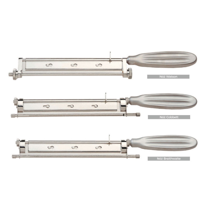 Ostrze chirurgiczne Major 158mm do przeszczepów skóry sterylne 10szt stal nierdzewna Swann-Morton