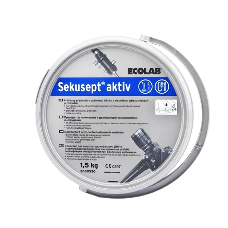 Preparat sporobójczy do mycia i dezynfkcji narzędzi Sekusept Aktiv 1,5kg 4op