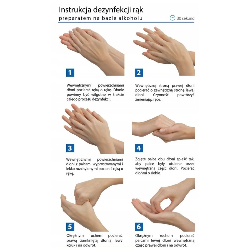 Alkoholowy płyn do higienicznej i chirurgicznej dezynfekcji rąk Velodes Soft 250ml