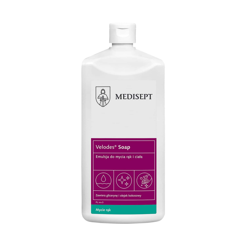 Emulsja do mycia rąk i ciała Velodes Soap 500ml 24op