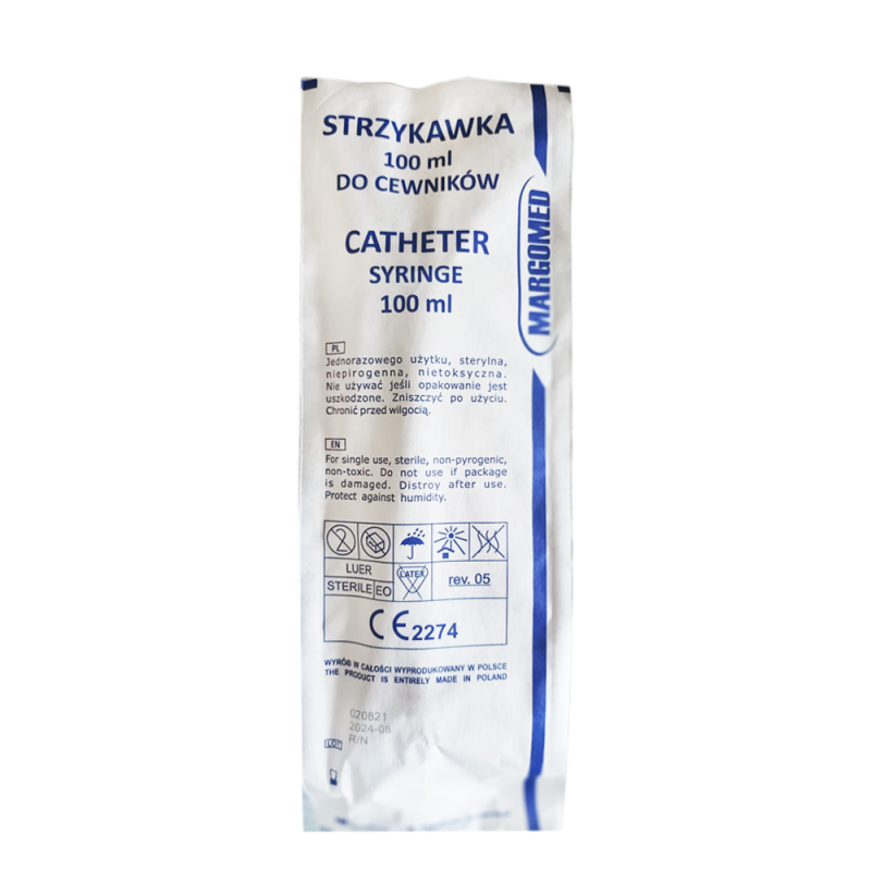 Strzykawka cewnikowa 100ml Margomed 1szt