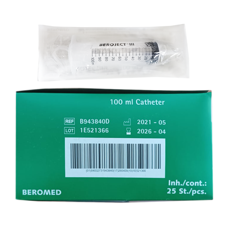 Strzykawka cewnikowa 100ml Beroject III 100szt